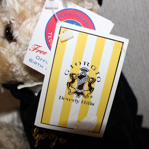 3/$77❤️vintage 1999 GIORGIO Beverly Hills Herrington's Teddy Bear Club plush toy - Picture 7 of 16